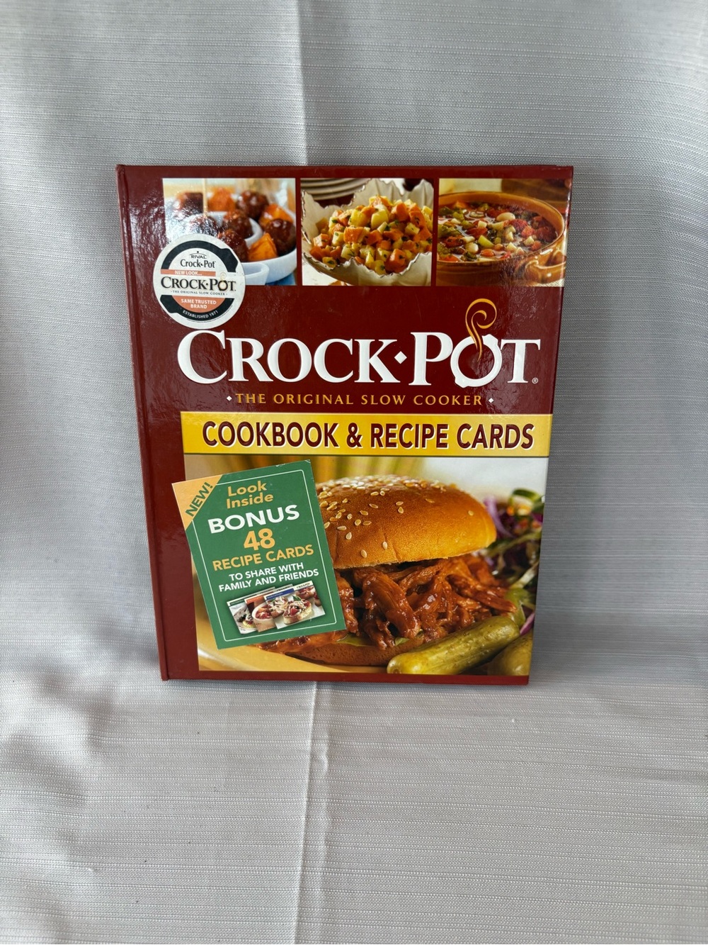 Red Cookbook & Recipe Cards